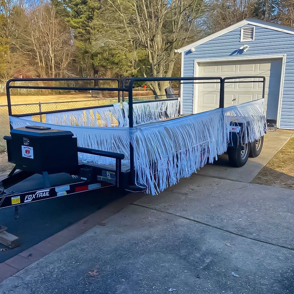 Parade float trailer