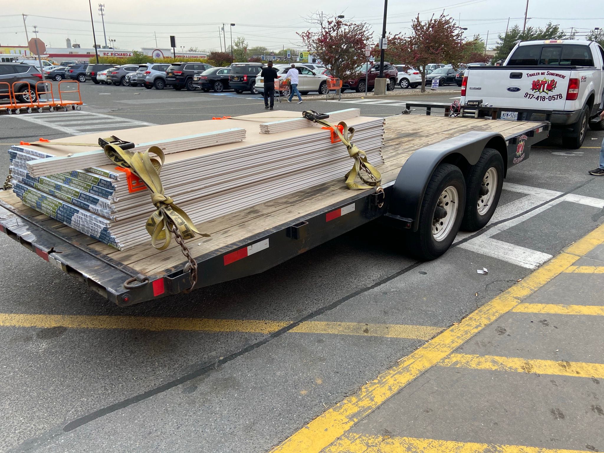 20x7 Tilt Flatbed Trailer by Trailer Me Somewhere