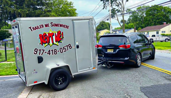 5x8 Enclosed Trailer by Trailer Me Somewhere