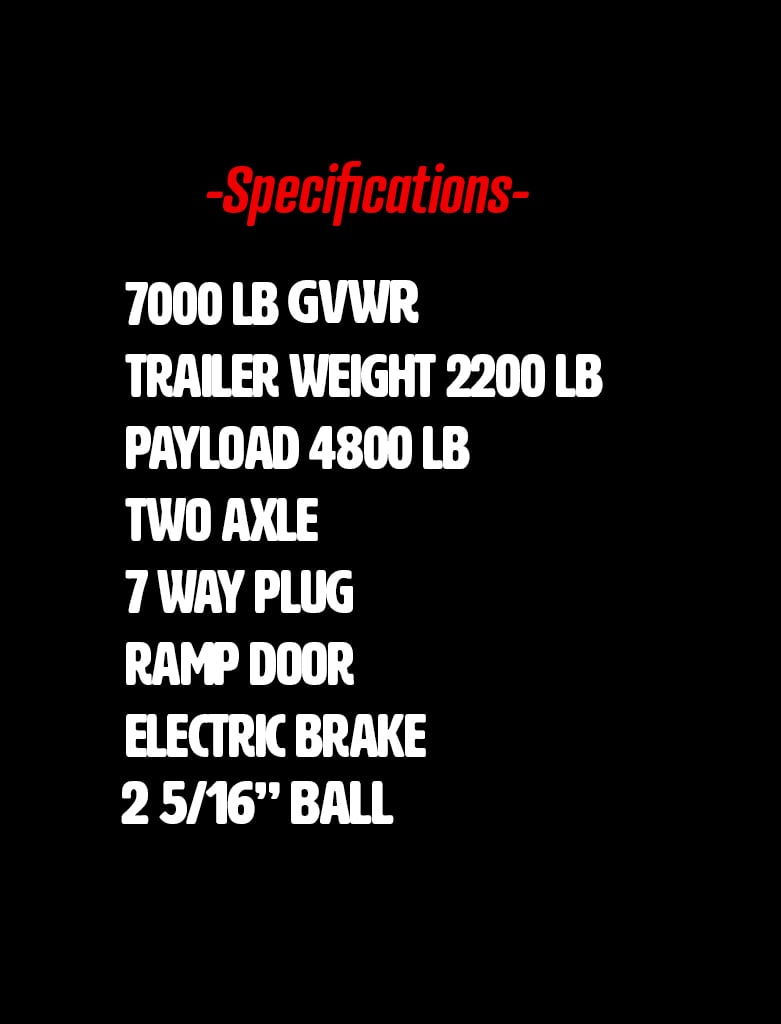 7x14 Enclosed Trailer by Trailer Me Somewhere