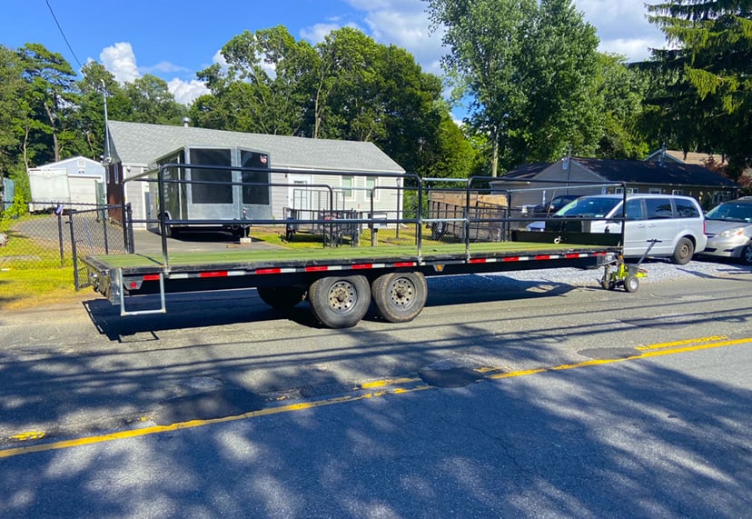 Parade float trailer