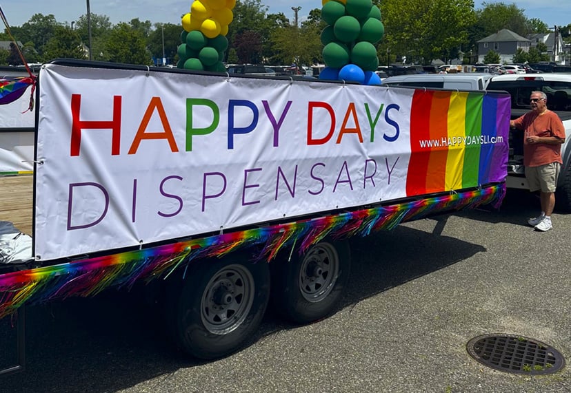 Parade float trailer