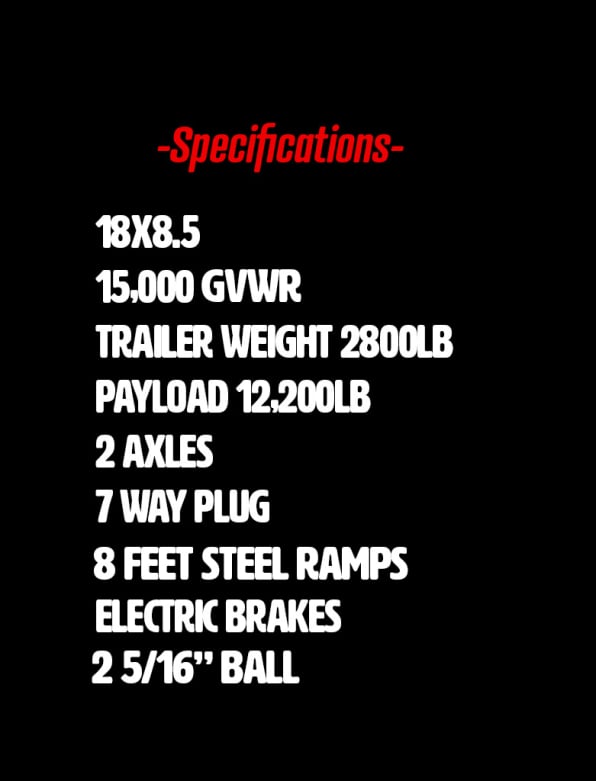 24x8.5 Deckover Flatbed Trailer by Trailer Me Somewhere